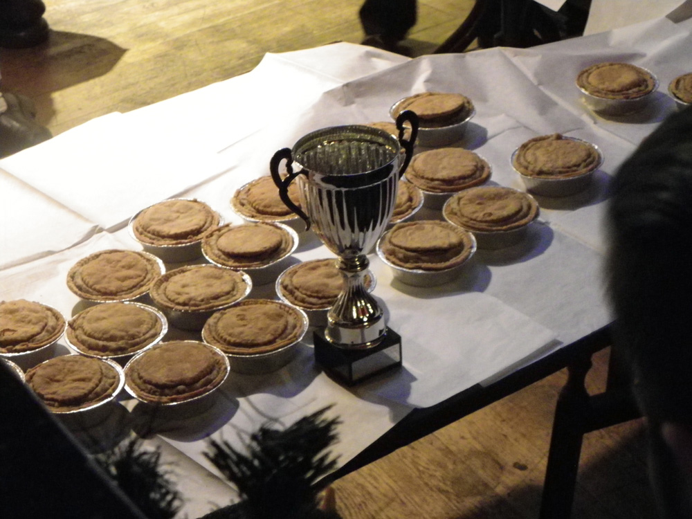 World Pie Eating Competition at Harry's Bar Wigan
